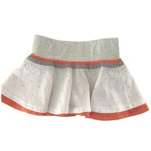Miami Dolphins inspired rhinestone game day toddler skirt sz3 in mint condition